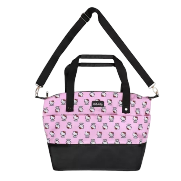 HELLO KITTY Sanrio Duffel Bag, Pink - Picture 1 of 10